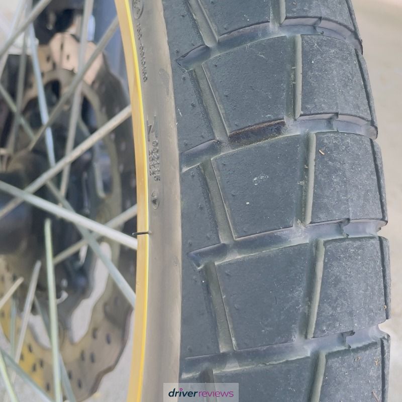 Image #3; Bridgestone BATTLAX ADVENTURE TRAIL AT41, 90/90 R21 V;