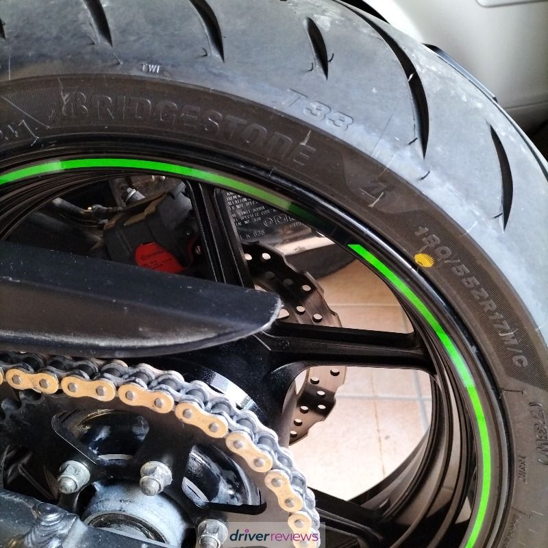 Image #5; Bridgestone BATTLAX T33, 120/70 R17 W;  