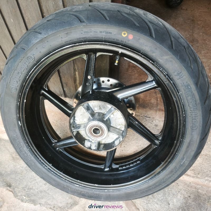 Image #1; Continental CONTI MOTION, 160/60 R17 W; Honda CBR600F