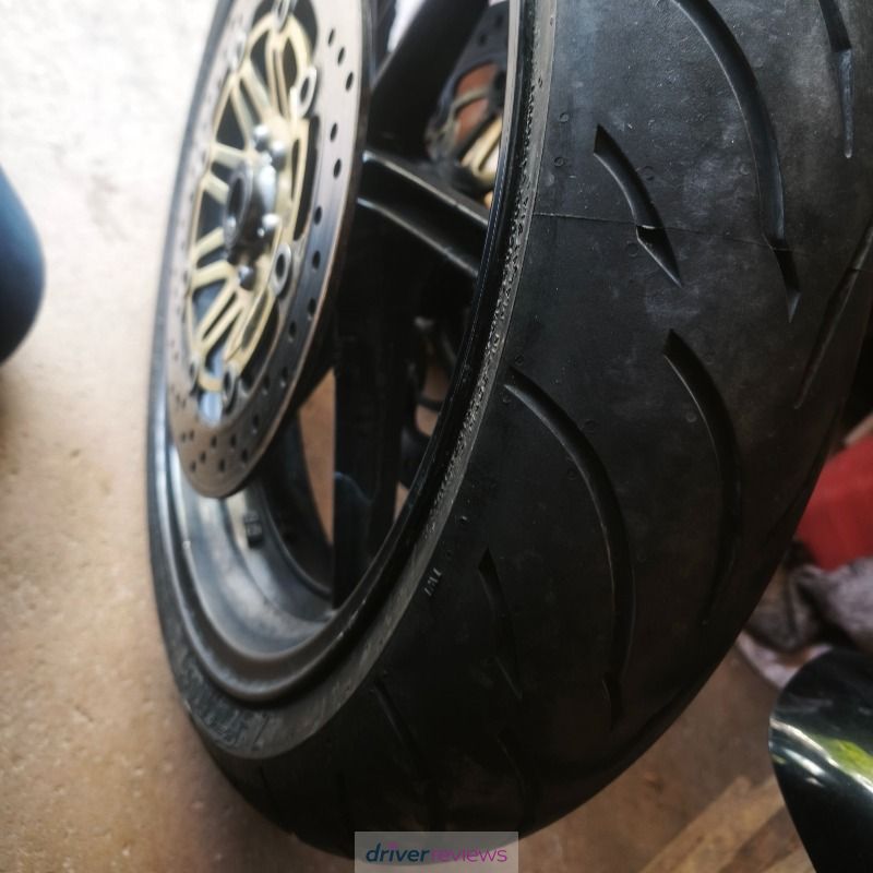 Image #2; Continental CONTI MOTION, 160/60 R17 W; Honda CBR600F