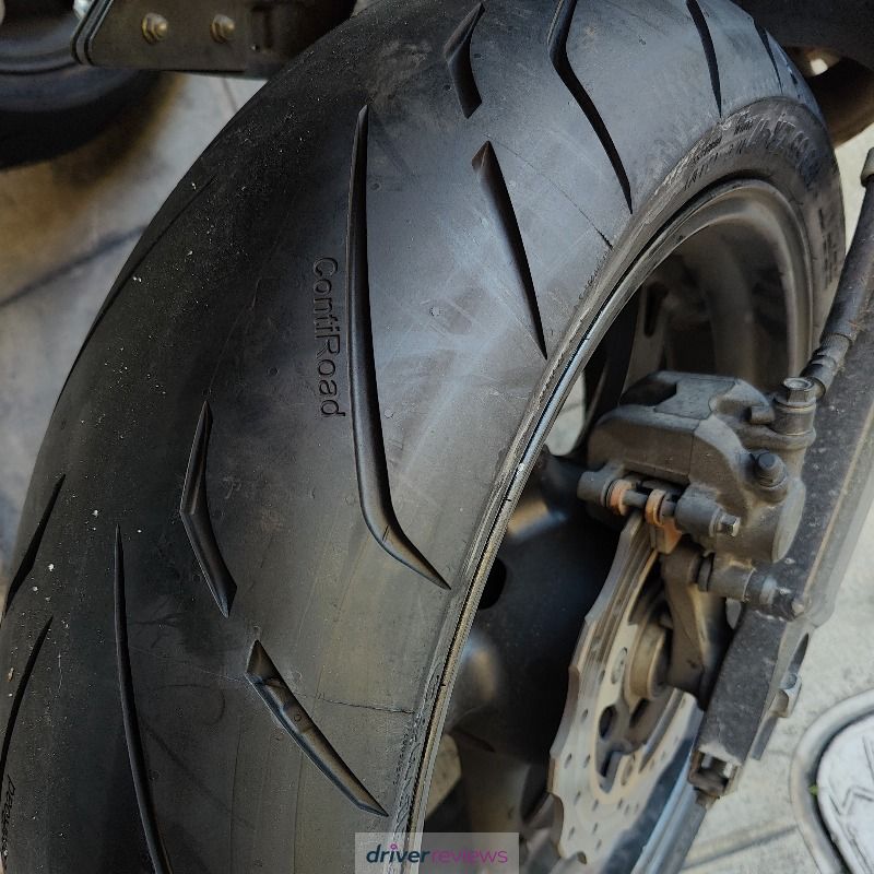 Image #1; Continental CONTI ROAD, 120/70 R17 W;