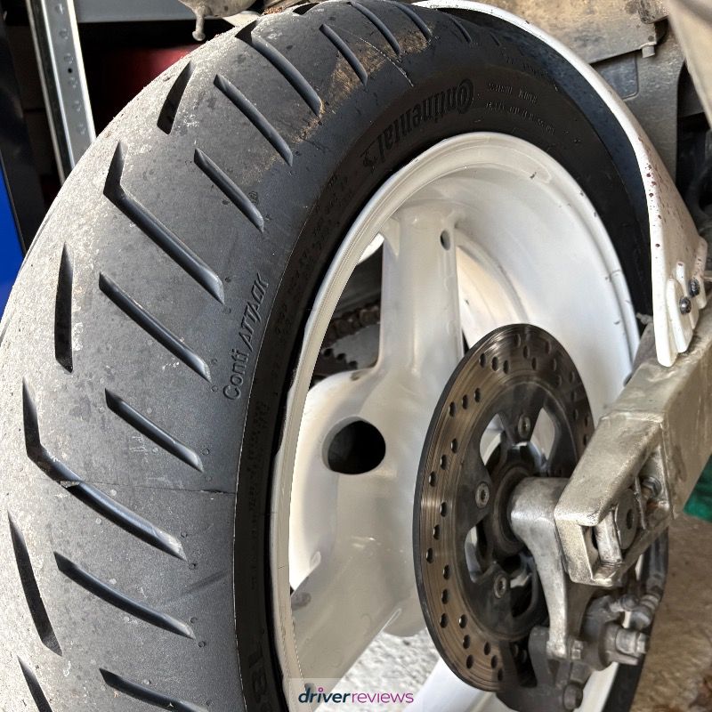 Image #2; Continental CONTI ROAD ATTACK 4, 120/70 R17 W;  