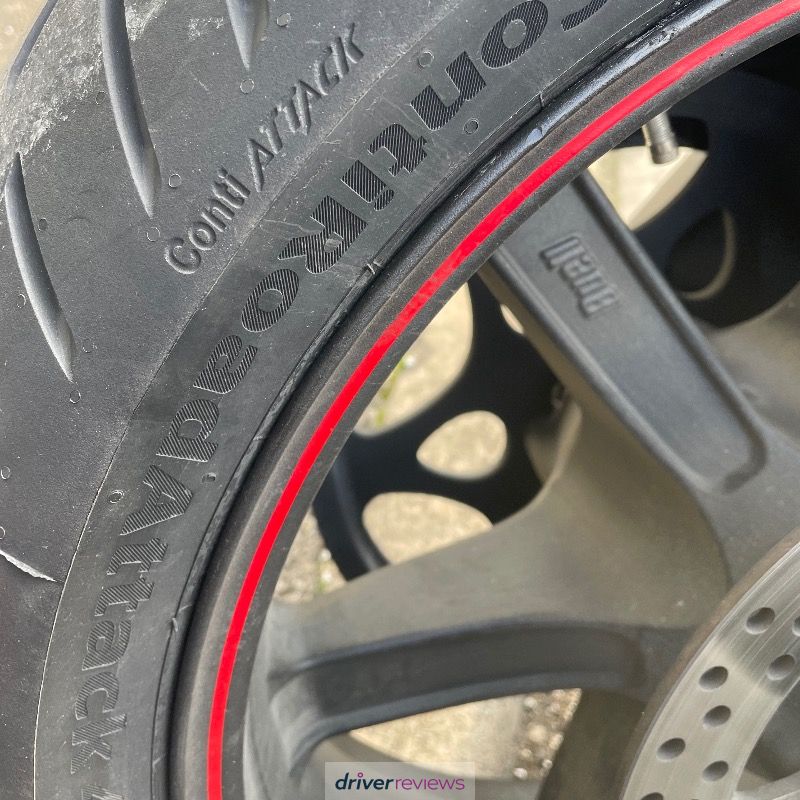 Image #5; Continental CONTI ROAD ATTACK 4, 180/55 R17 W;  