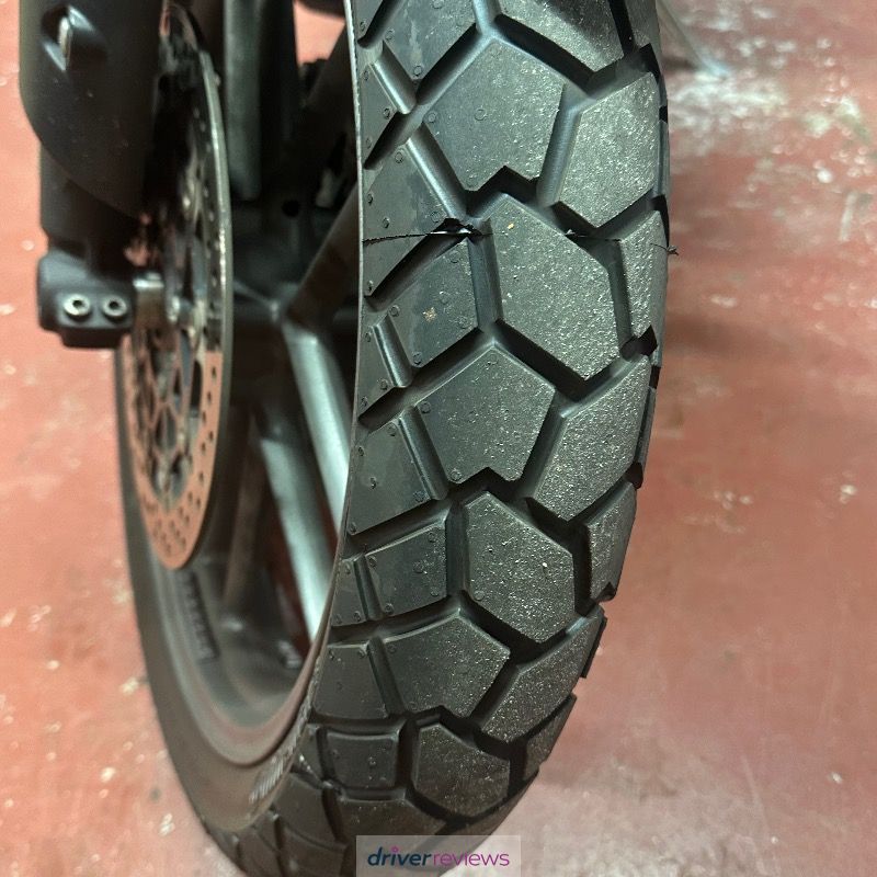 Image #1; Continental TKC 70, 110/80 R19 V; Triumph Tiger