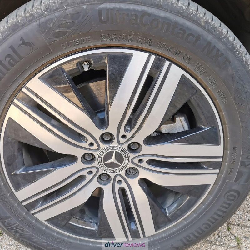 Image #6; Continental UltraContact NXT, 235/55 R18 W; Mercedes-Benz EQA