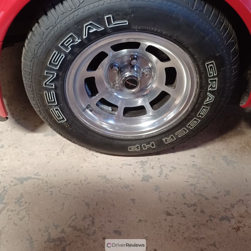 Image #2; General Grabber HP, 255/60 R15 H; Chevrolet Corvette