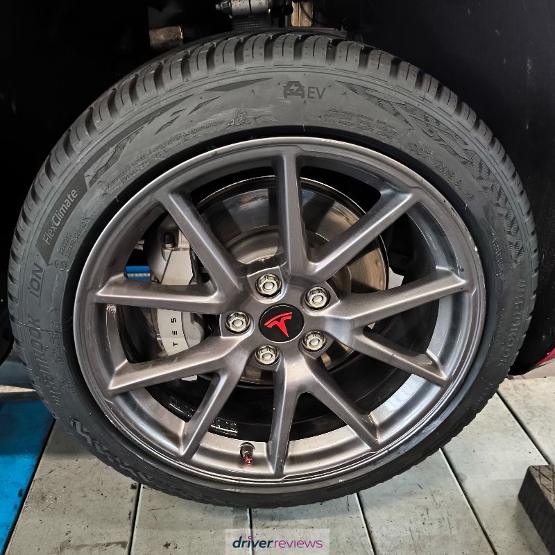Image #1; Hankook ION FLEXCLIMATE, 235/45 R18 W; Tesla Model 3
