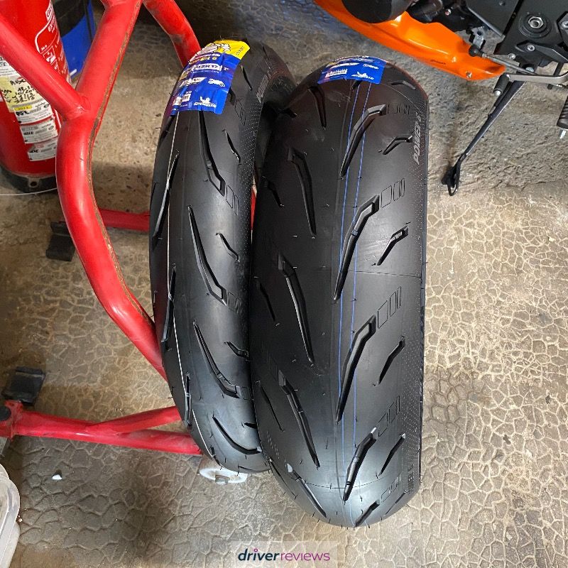 Image #5; Michelin POWER 6, 120/70 R17 W; Kawasaki Autre