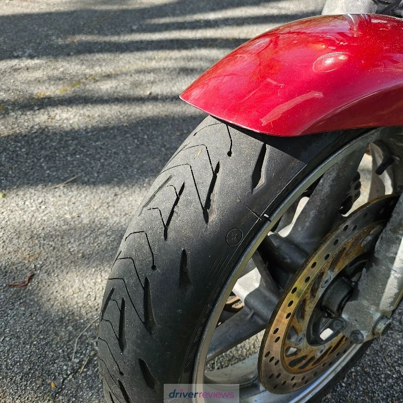 Image #1; Michelin ROAD 5, 120/70 R17 W;  