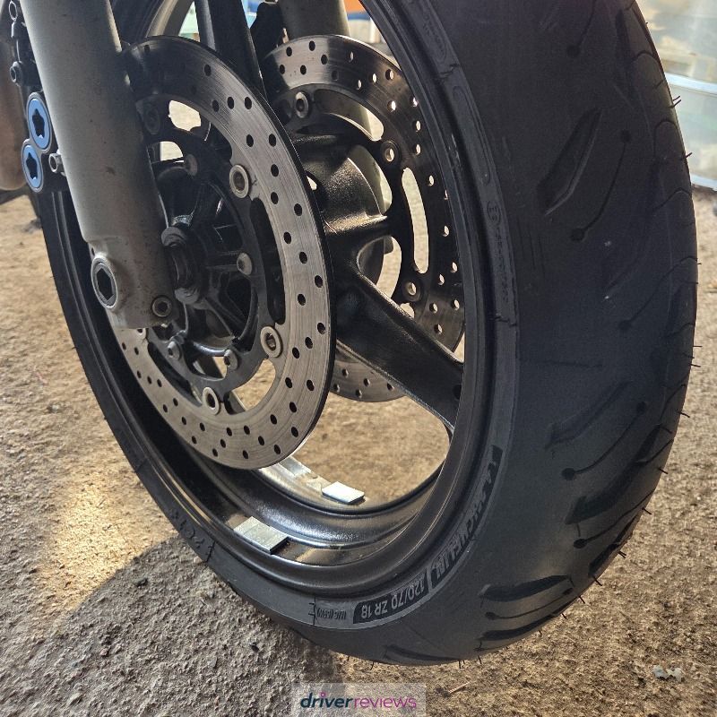 Image #2; Michelin ROAD 6, 120/70 R18 W;  