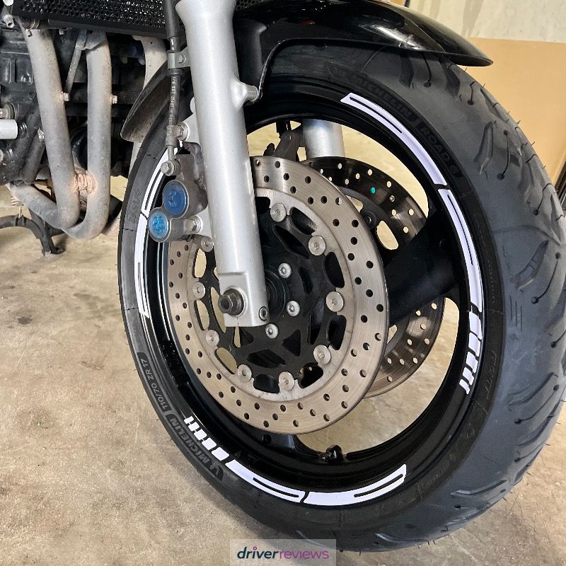 Image #1; Michelin ROAD 6, 160/60 R17 W;  