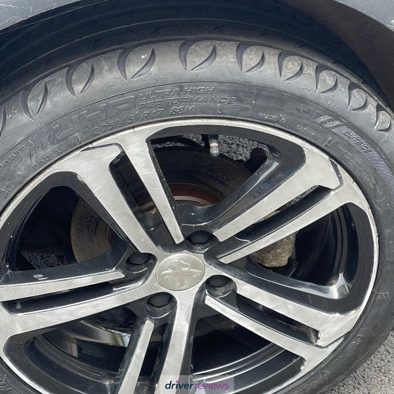 Image #6; Riken Ultra High Performance, 205/45 R17 V; Peugeot 208