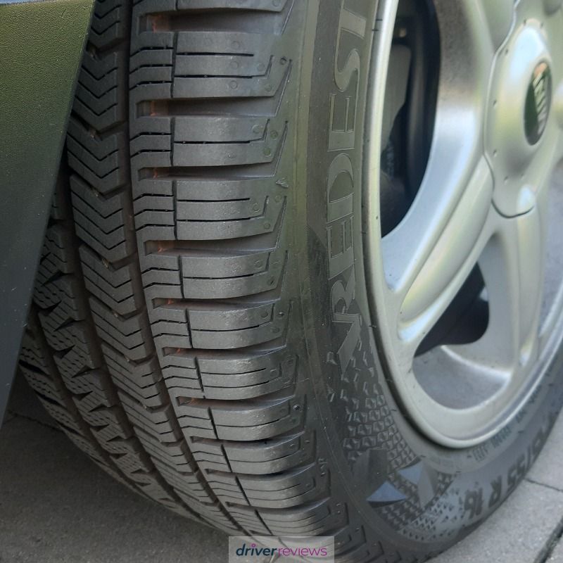 Pneu Vredestein Quatrac 5 M+S - 155/70R13 75T - Pneu 4 Saisons - Efficacité énergétique E, Adhérence C