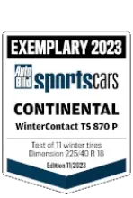 AutoBild Sportwagen Winterreifen Test 2023