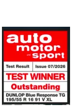 Auto Motor und Sport – Sommer-Öko-Reifentest 2026 Sieger des Auto Motor und Sport-Sommer-Öko-Reifentests 2026