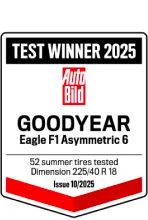 AutoBild 2025 Sommer-EV-Reifentest