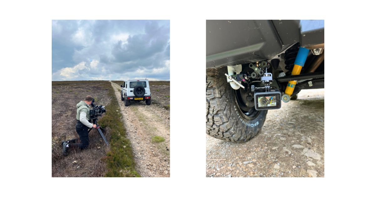 Hinter-den-Kulissen-Bilder vom Dreh des Suzuki Jimny by Twisted
