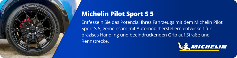 Michelin Pilot Sport S 5 Banner Reifen