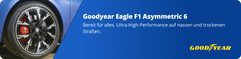 Goodyear Eagle F1 Asymmetric 6 Reifen Banner