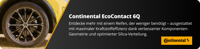 Continental EcoContact 6Q Reifen Banner
