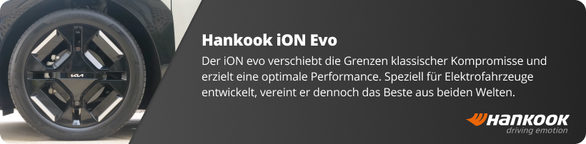 Hankook iON Evo Reifen Banner
