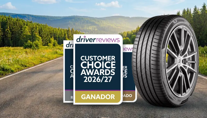 Premio Best Tyres 2026 con neumáticos de coche