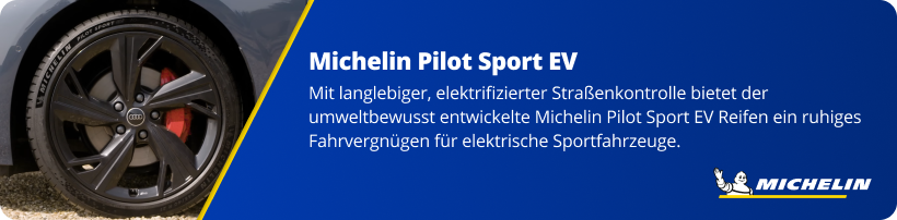 Michelin Pilot Sport EV Reifen Banner