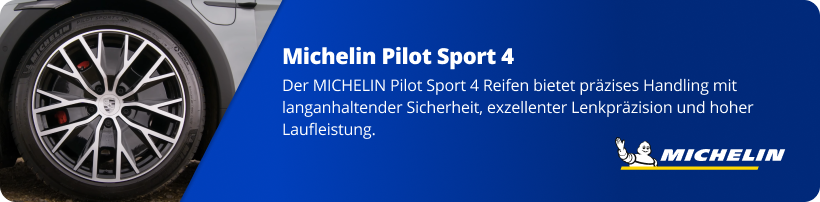 Michelin Pilot Sport 4 Reifen Banner