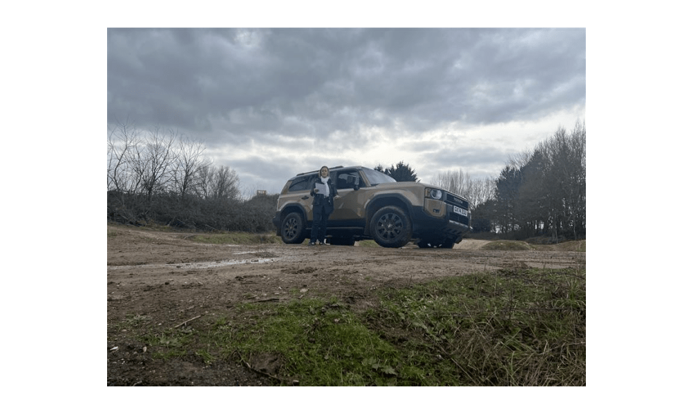 Bild des geparkten Toyota Land Cruiser