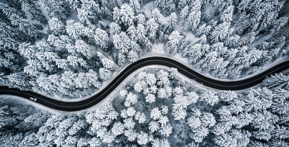 Carretera nevada