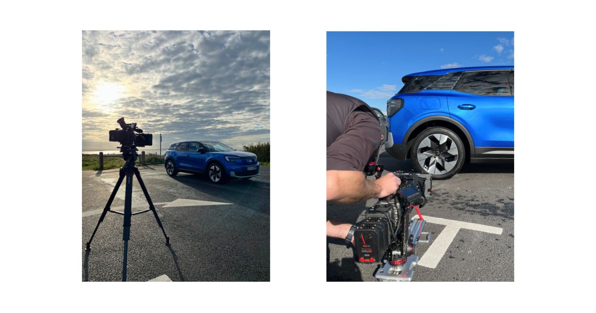 Hinter-den-Kulissen-Bilder vom Dreh des elektrischen Ford Explorer