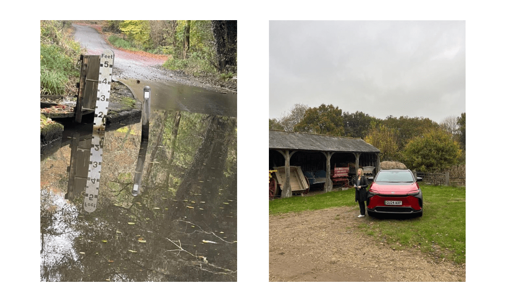 Hinter-den-Kulissen-Bilder vom Dreh des Toyota bZ4X