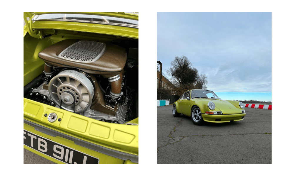 Bilder von den Dreharbeiten hinter den Kulissen zum Porsche 911K