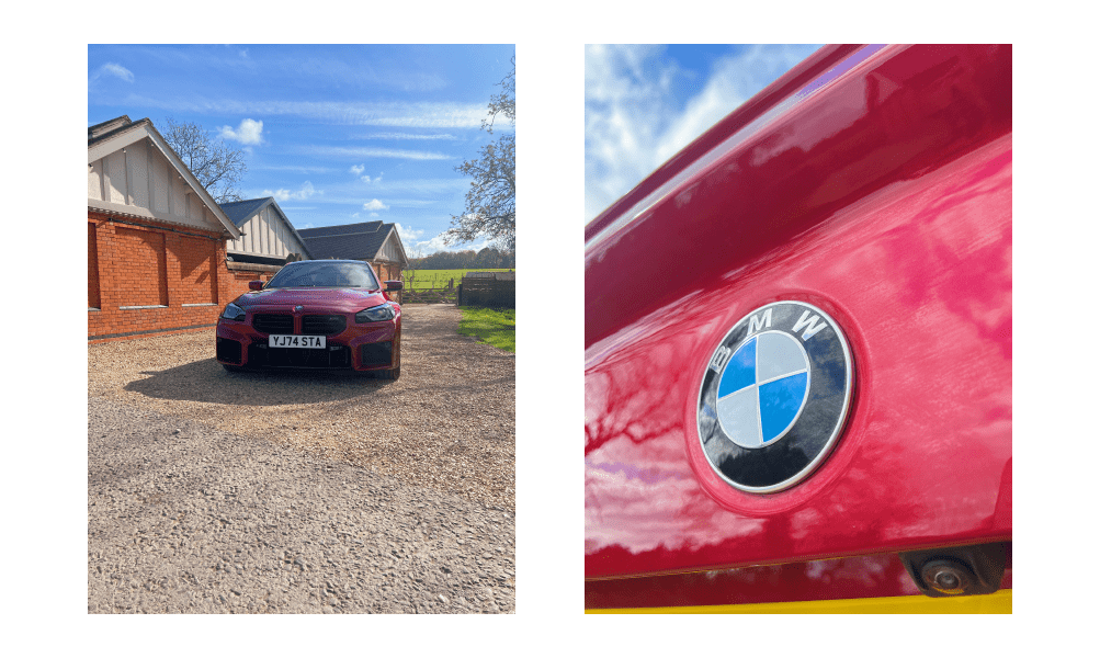 Bilder des BMW M2 der G87-Generation bei einem Videodreh